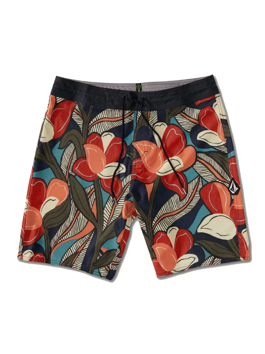 VOLCOM BOARDSHORT STONEY HOME GROWN 19 STORM BLUE