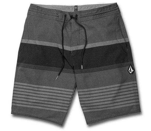 VOLCOM BOARDSHORT STONE STATIC STONEY / BLK