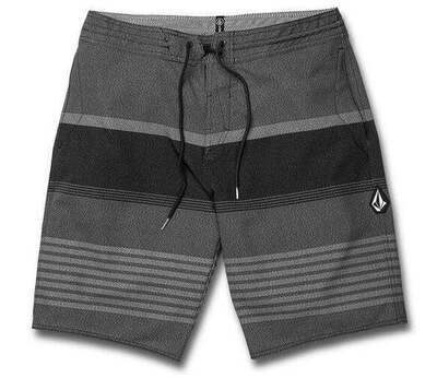 VOLCOM BOARDSHORT STONE STATIC STONEY / BLK