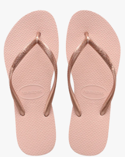 HAVAIANAS SANDALS - LOGO METALIC