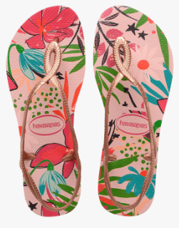 HAVAIANAS SANDALS - LUNA PRINT