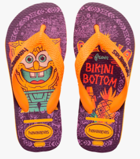 HAVAIANAS SANDALS - KIDS BOB ESPONJA