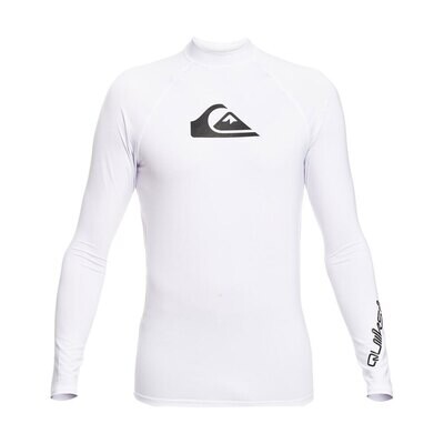QUICKSILVER QS ALL TIME RASHGUARD WHITE
