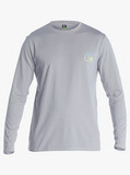 QUICKSILVER QS HERITAGE HEATHER LS GRAY