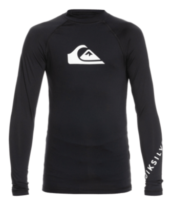 QUICKSILVER QS ALL TIME RASHGUARD BLACK