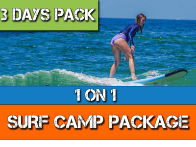 3 DAYS PACKAGE SURF CAMP 1 ON 1