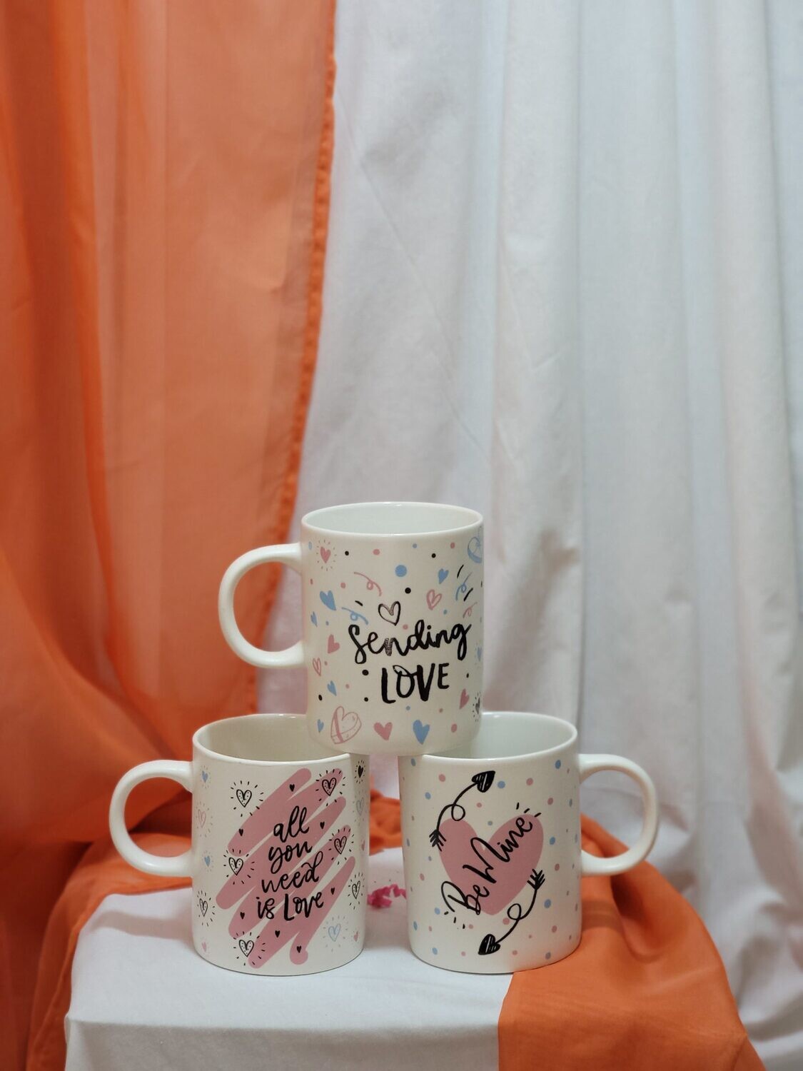 Love cups - various patterns (each)