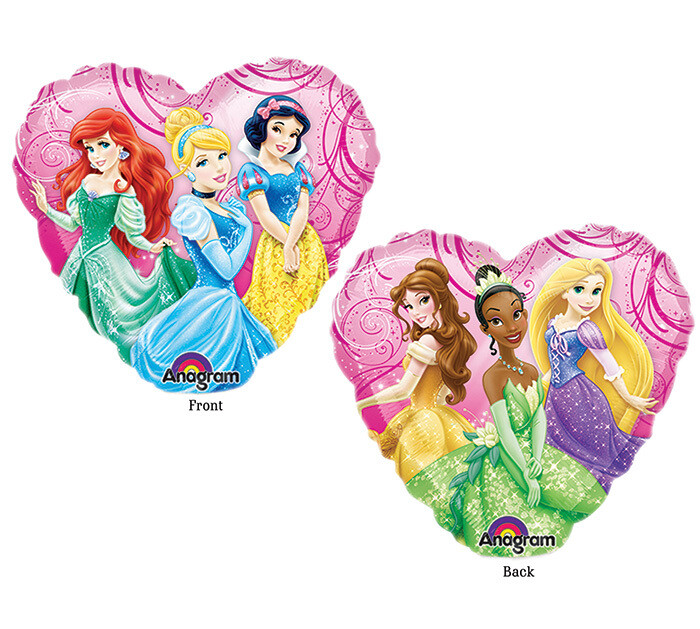 Princess Characters 9" Foil Balloon