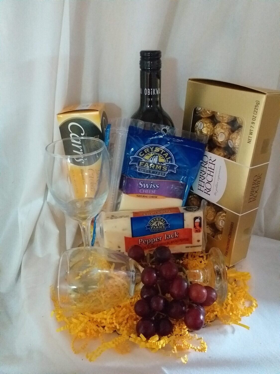 Cheese, Wine and Ferrero Roche Chocolate