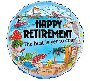 18" Retirement Foil - helium