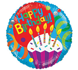 Birthday 9" Balloon