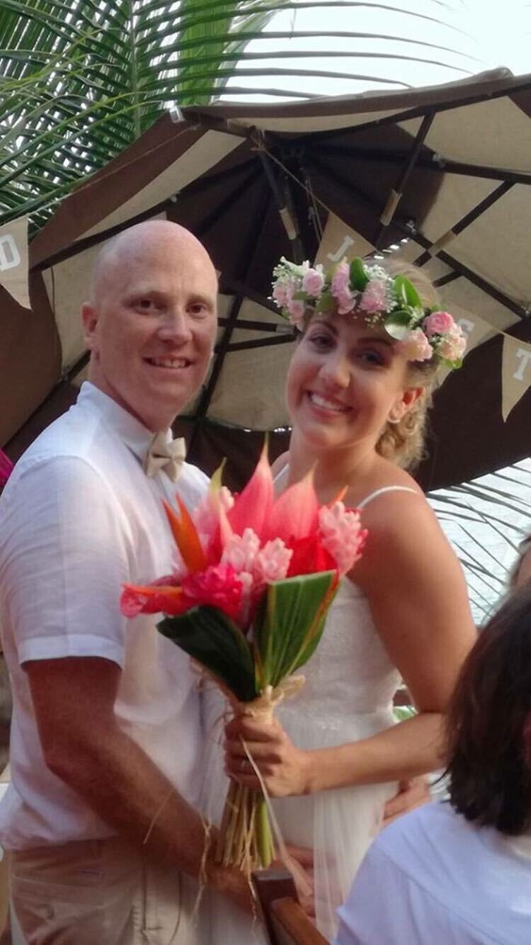 Hand tied Tropical bouquet