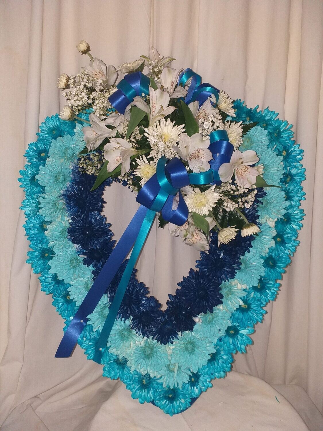 Wreath - Open Heart Multi-Colour - 18