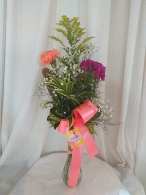 Carnations  - 2 in a vase