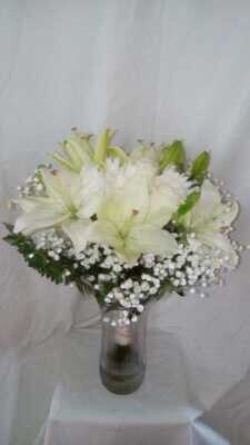 Hand Tied Bridal bouquet