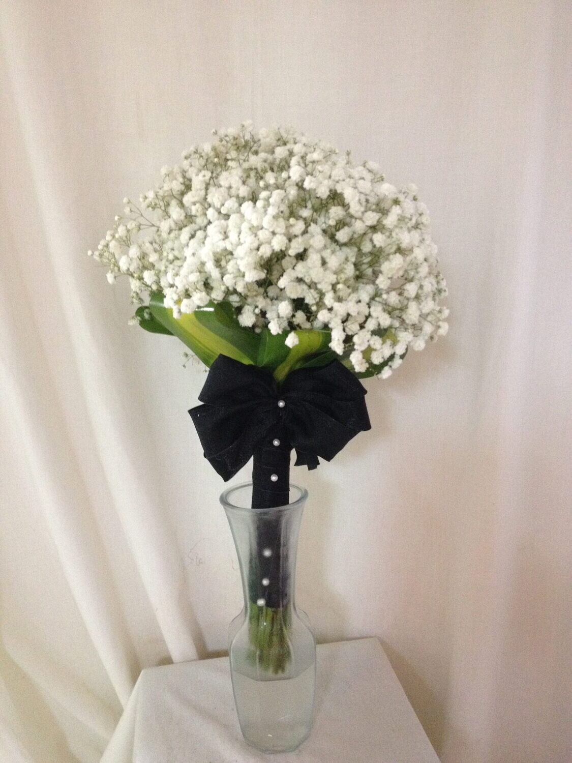 Hand Tied bouquet of Gyp