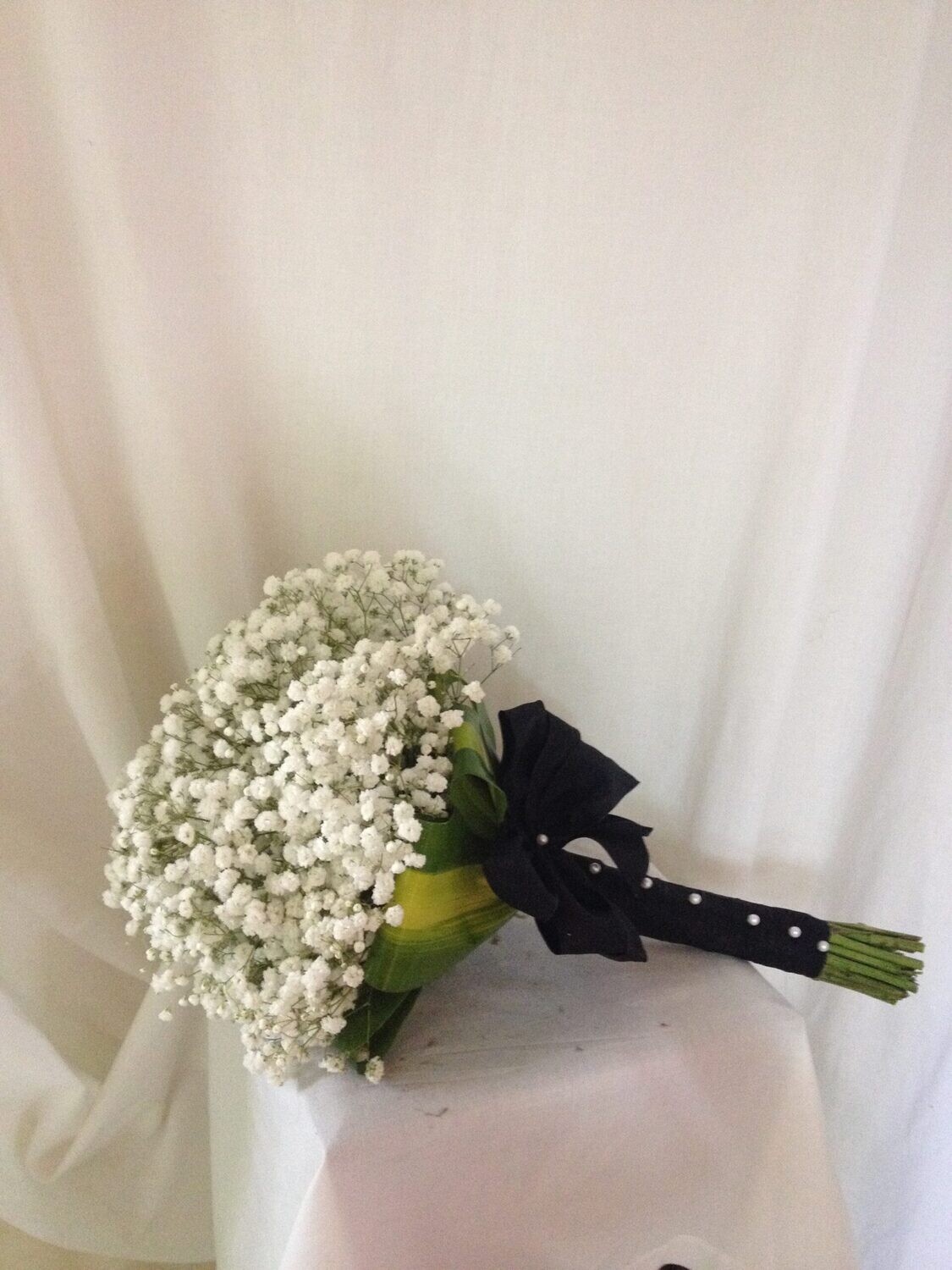 Hand Tied bouquet of Gyp