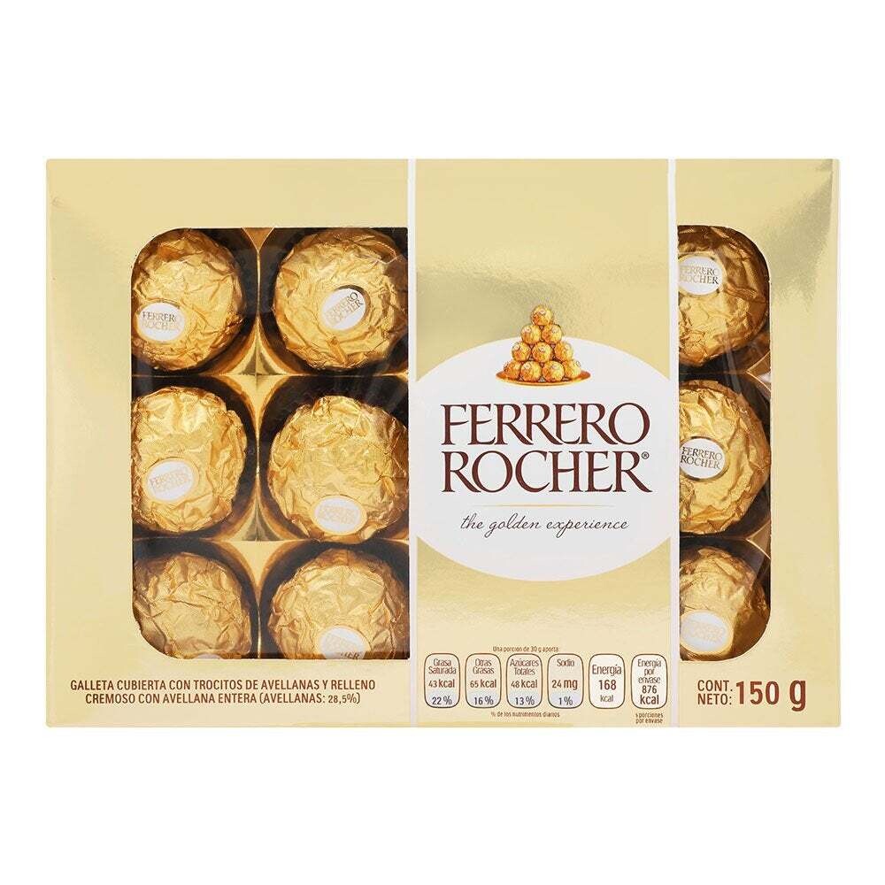 Ferrero Rocher - 150g (12 pieces)