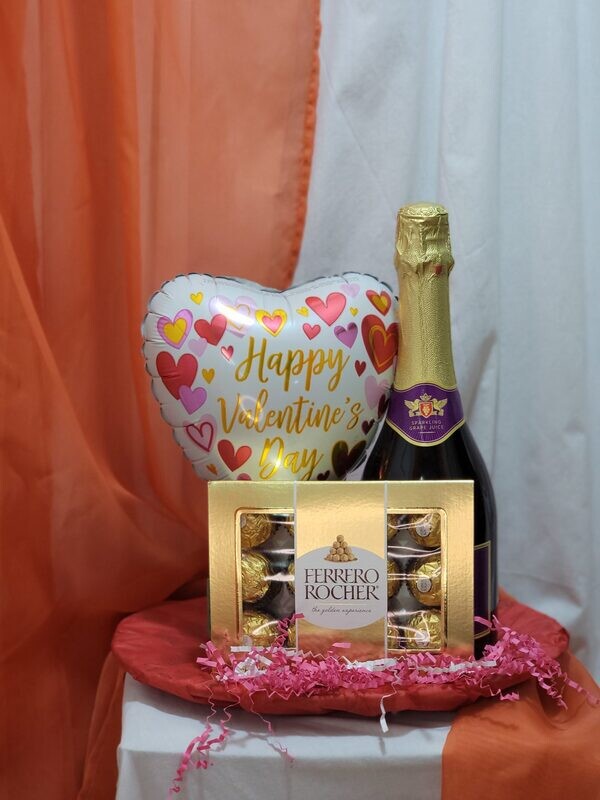 Ferrero Rocher Chocolate - 150g, Non Alcoholic wine, Balloon