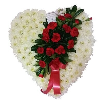 Wreath -  Bleeding Heart - 18"