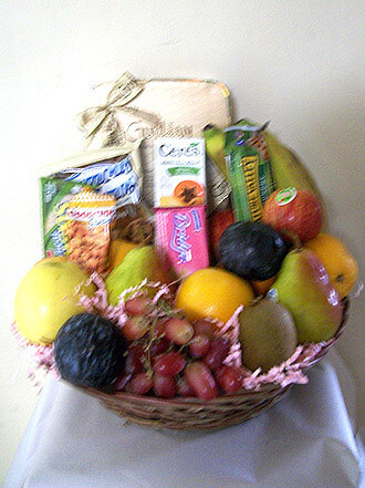 Fruit and Chocolate Basket