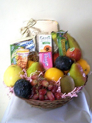Fruit and Chocolate Basket