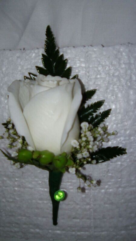Rose button hole