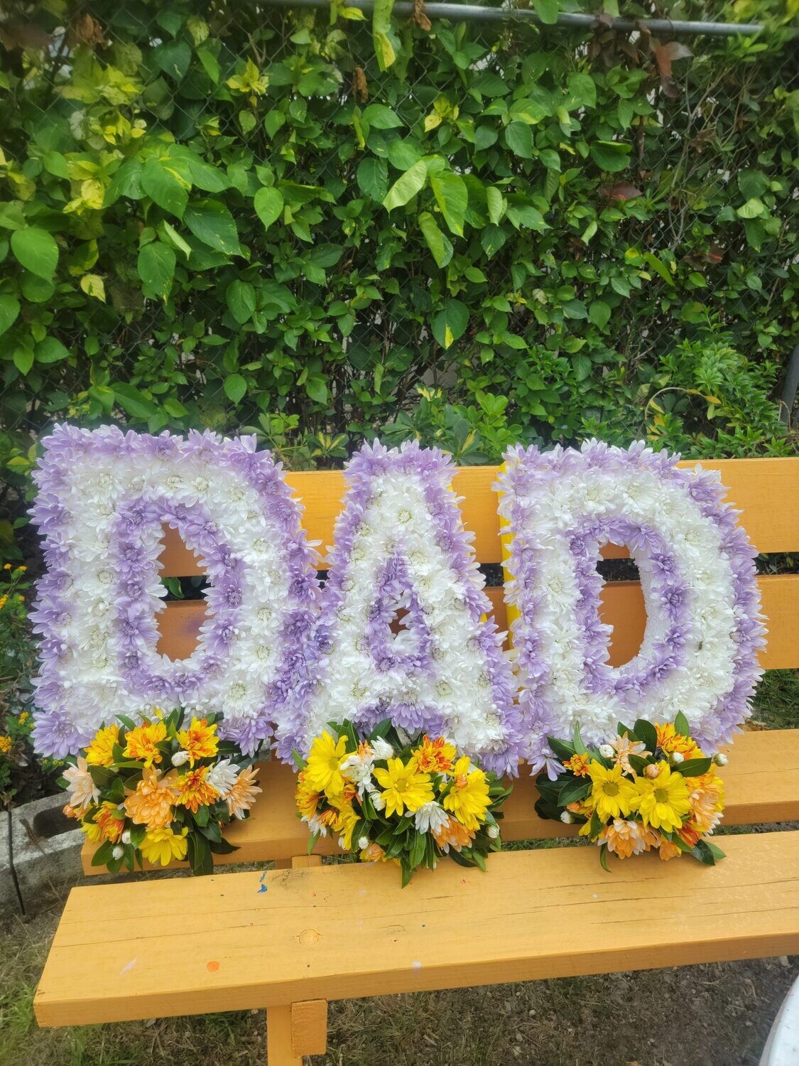 Dad wreath - 15" 