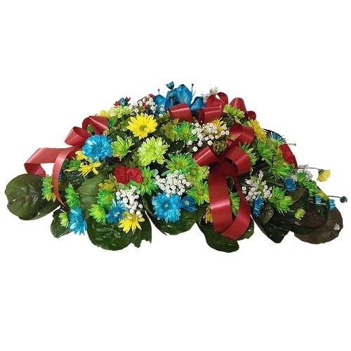 Wreath - Red Ribbon