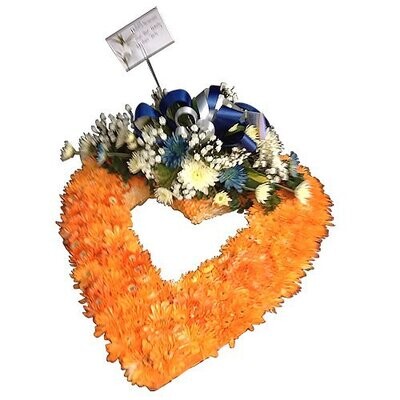 wreath - Open Heart - 18"