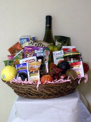 Fruit, Snacks and Wine