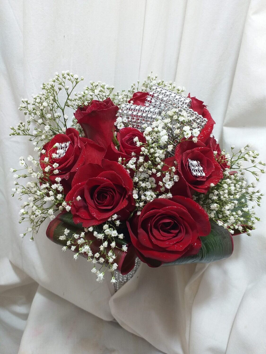 12 Rose bridal bouquet