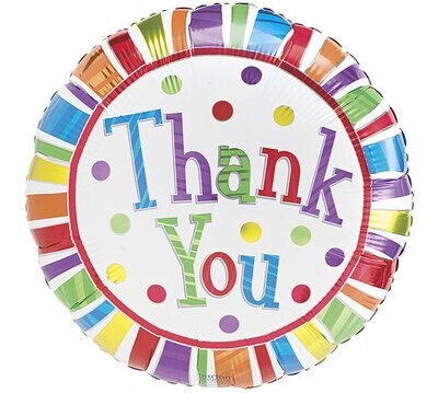 Thank You 9" Foil Balloon 1