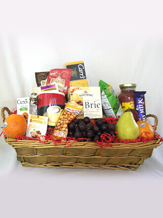 Fruit, Snacks Cheese and Crackers