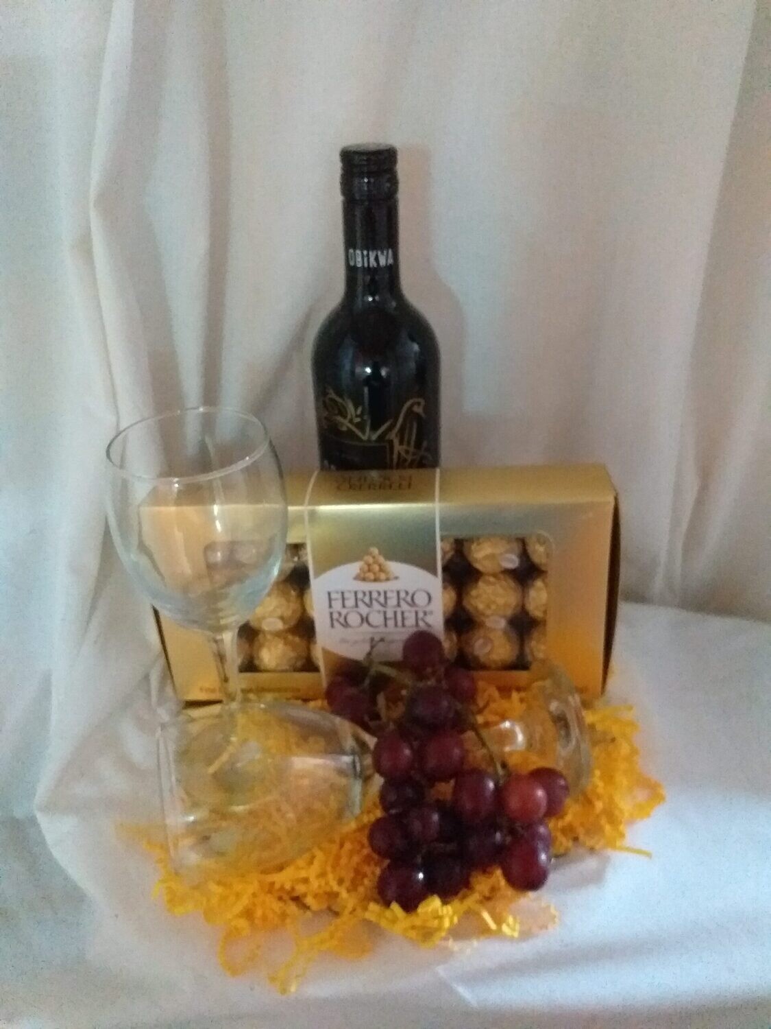 Wine and Chocolate Basket