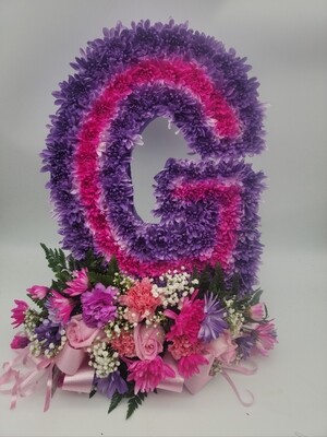 G wreath - 15"