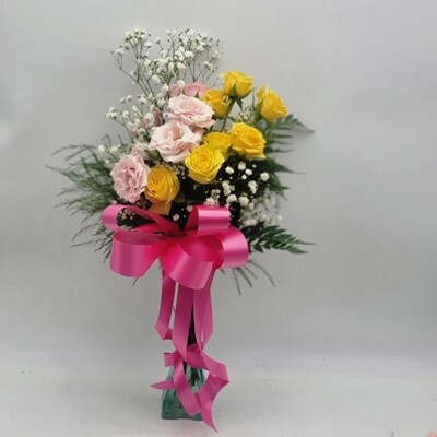 Roses - 3 stems of  Mini Roses