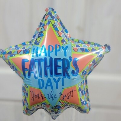 Father's day 9" foil balloon