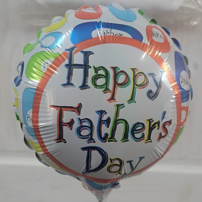 Father's day 9" foil balloon