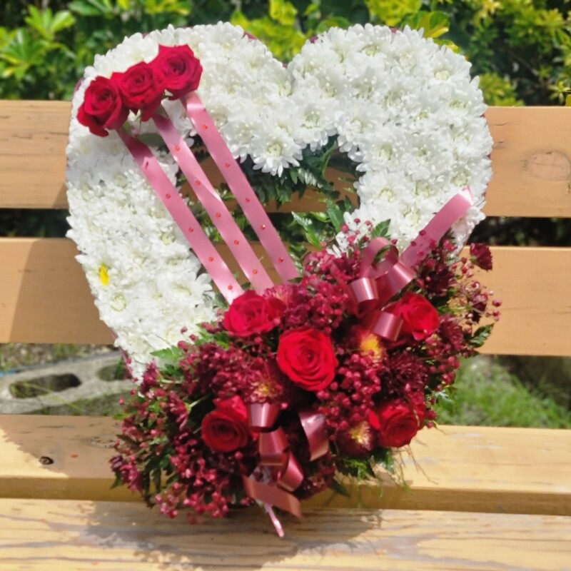 Heart wreath