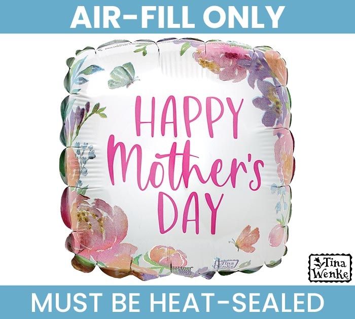 Mother’s Day 9″ Air Filled Balloon on a stick