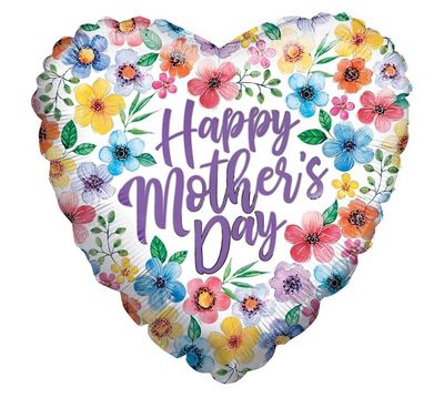 Mother's Day 9" air filled balloon on a stick #3