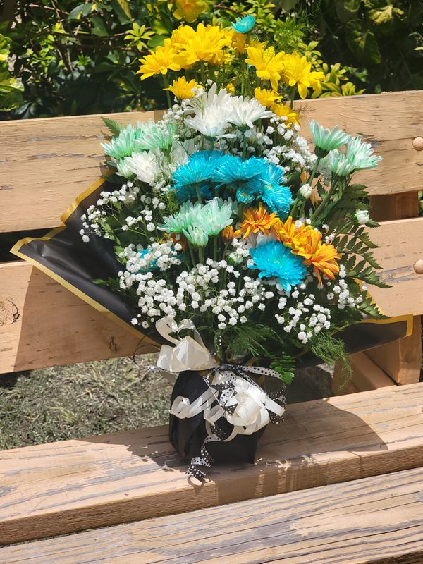 Flowers in a wrap