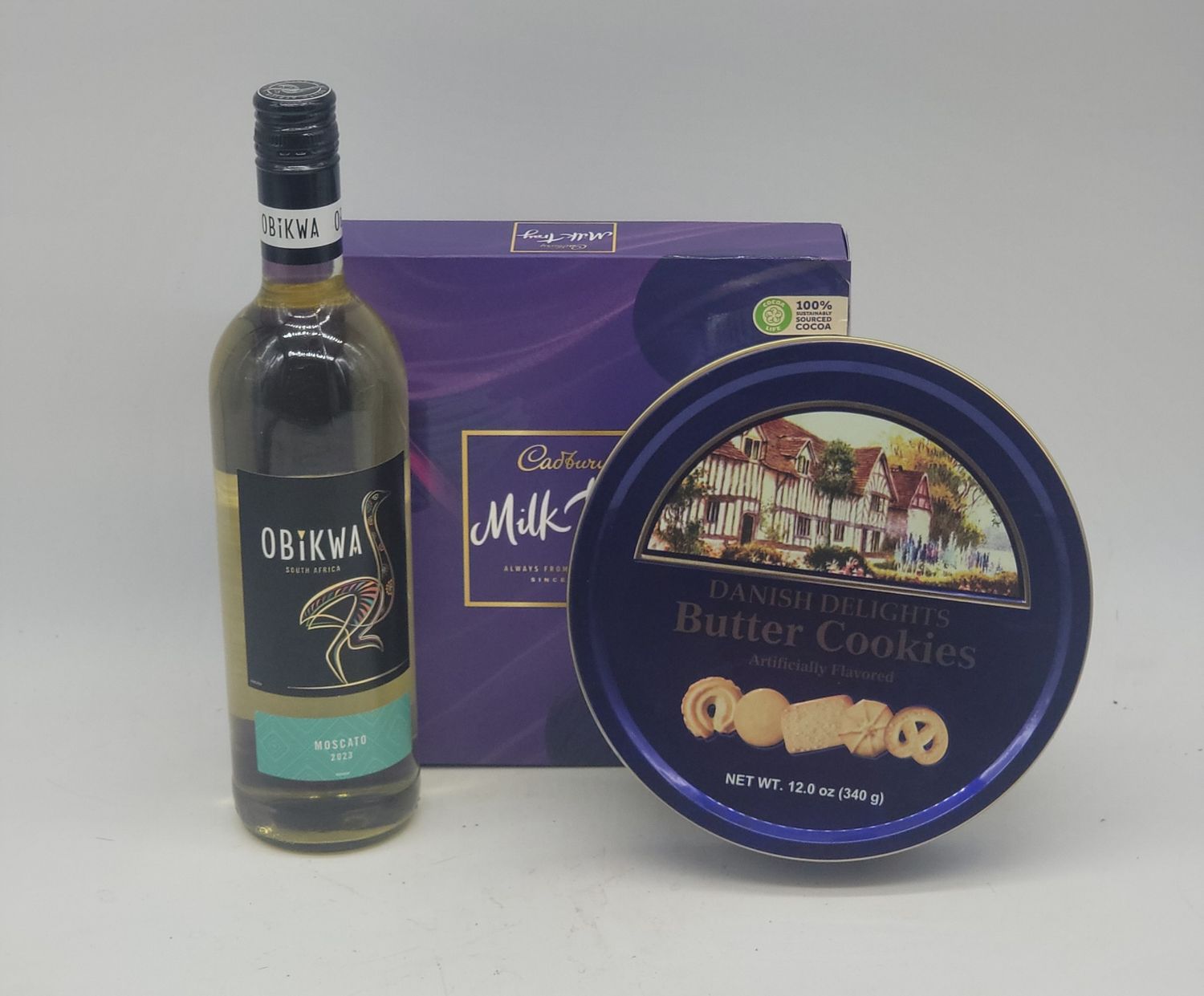 Cadbury Chocolate, Wine & Cookies