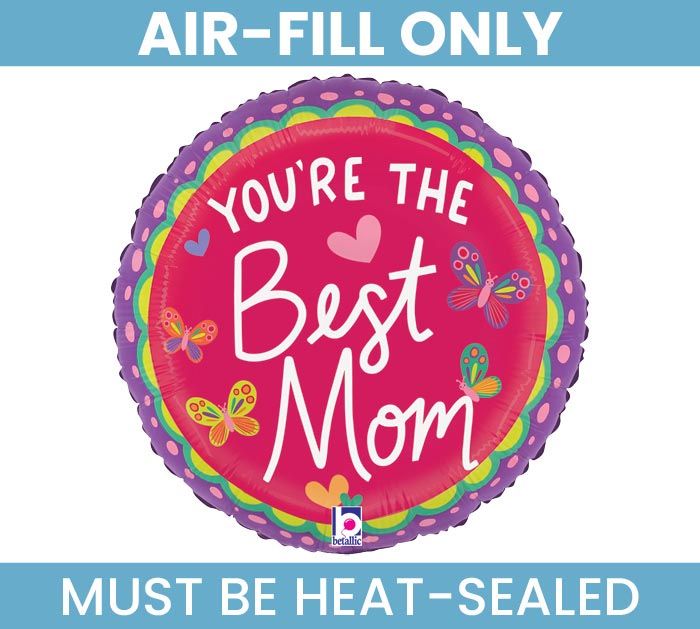 Mother's day 9" Air filled balloon