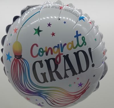 Graduation 9" airfilled balloon