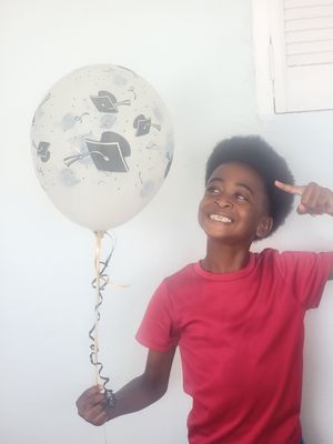 Latex helium balloon