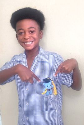 Junior Grad button hole/ keepsake key chain, 3" tall