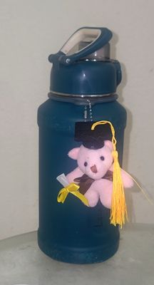 Grad teddy keepsake key chain