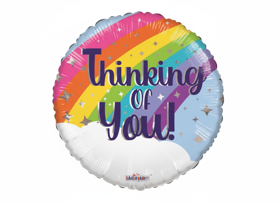 Thinking of you 9" foil air filled